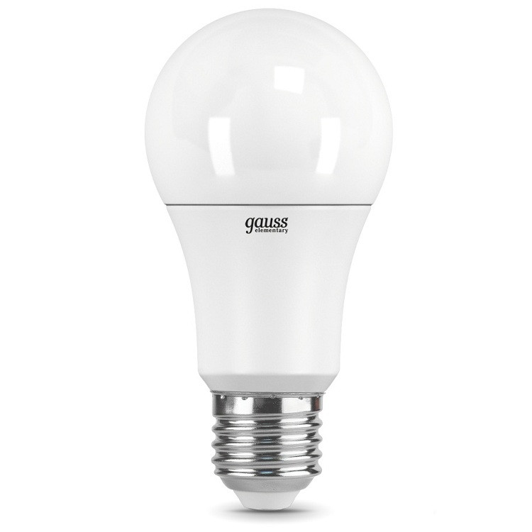 Купить Лампа светодиодная Gauss 23230 Elementary A60 10W E27 6500K