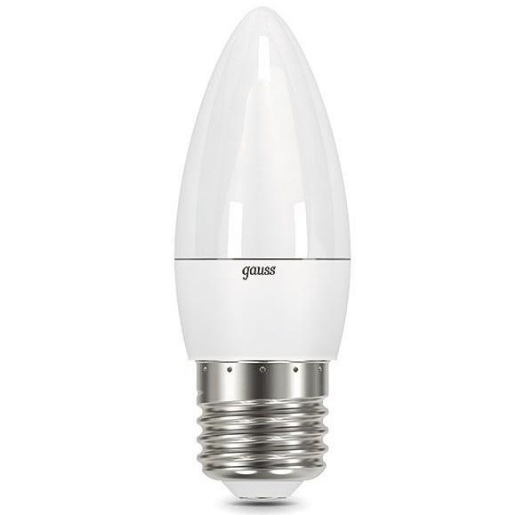 Купить Лампа светодиодная Gauss Elementary Свеча 8W 540lm 4100K Е27 33228