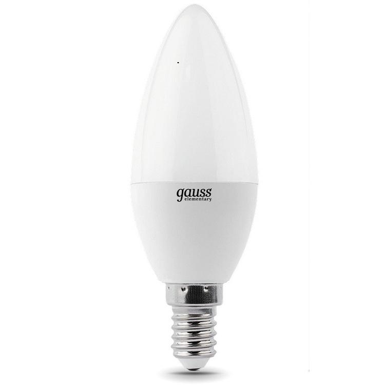 

Лампа светодиодная Gauss 33118 Elementary Candle 8W E14 3000K