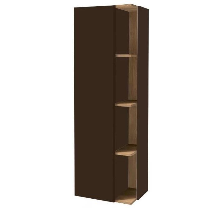 Купить Шкаф-колонна Jacob Delafon Terrace EB1179G-N23 левосторонний 1500х500х350 мм ледяной коричневый лак