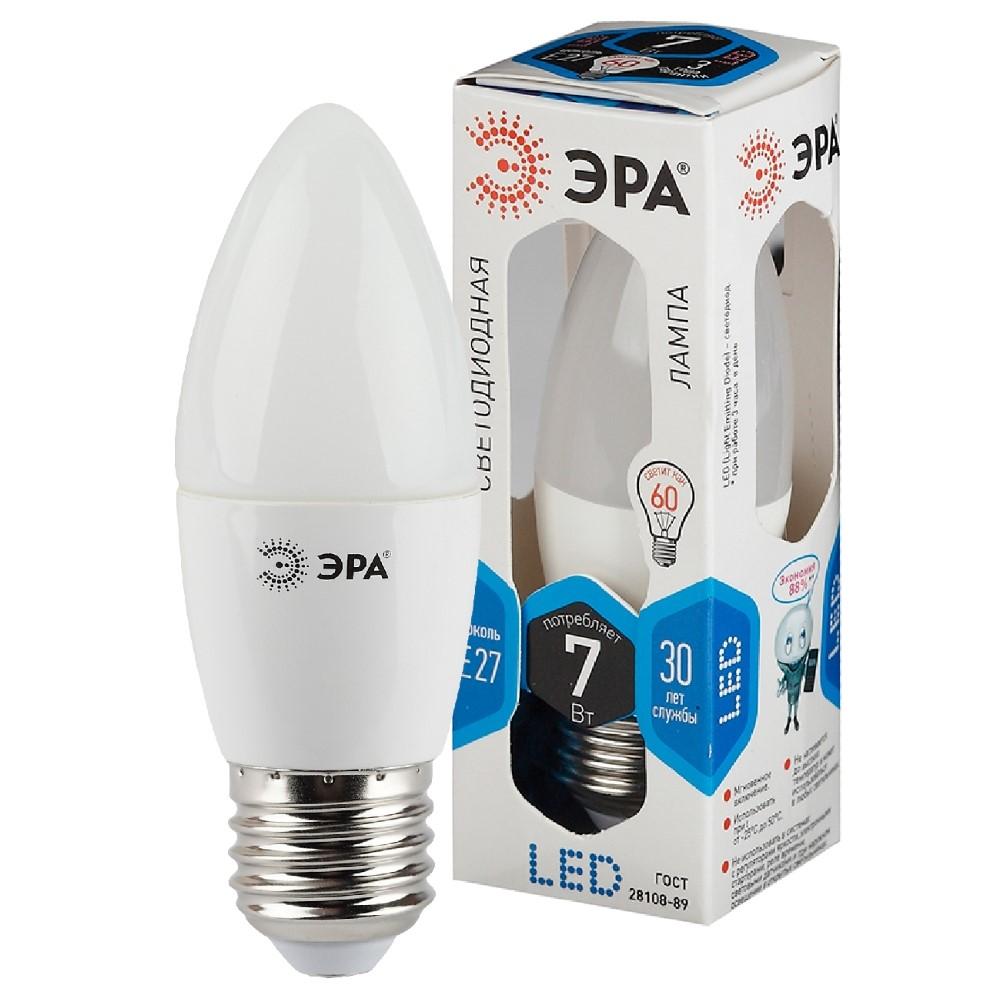 Купить Лампа светодиодная Эра Led B35-7W-840-E27 E27 7W 4000K
