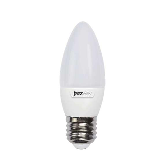 

Лампа светодиодная PLED-SP C37 9Вт свеча 3000К тепл. бел. E27 820лм 230В JazzWay 5001923A