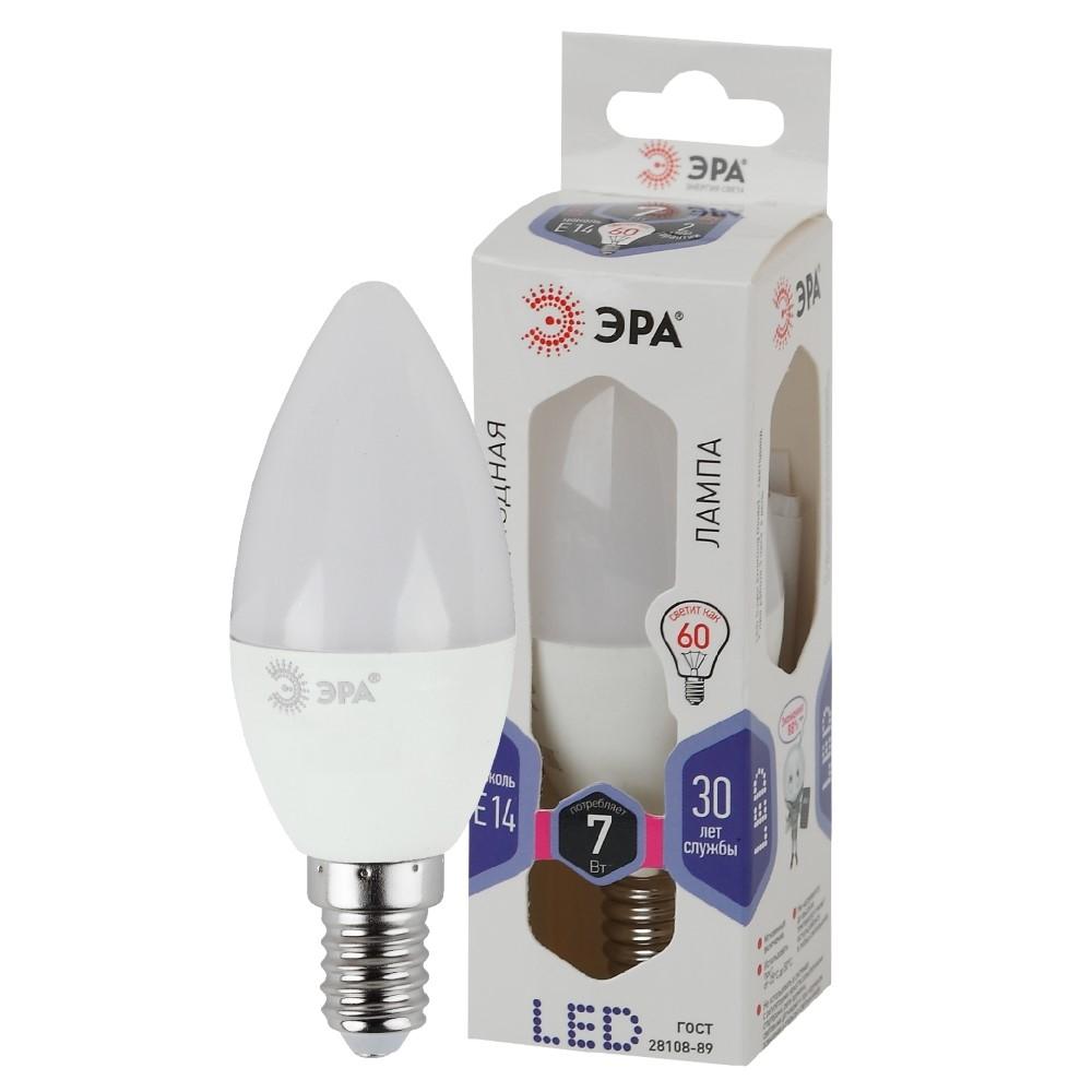 Купить Лампа светодиодная Эра Led B35-7W-860-E14 E14 7W 6000K