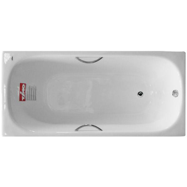 Чугунная ванна Timo Standard 3V 170x75x46 см с ручками И0000010