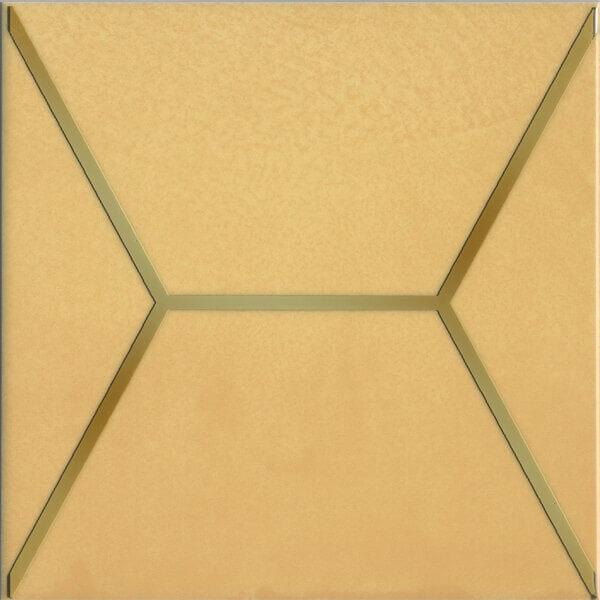 

Декор керамический Kerama Marazzi OP/B181/17064 Витраж желтый 150х150 мм