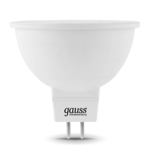 Купить Лампа светодиодная Gauss 16514/13514 Elementary MR16 3.5W GU5.3 2700K