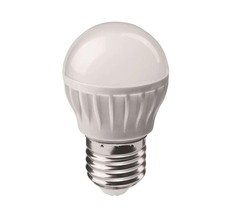 Купить Лампа светодиодная 71 645 OLL-G45-6-230-2.7K-E27 6Вт шар 2700К тепл. бел. E27 450лм 176-264В ОНЛАЙТ 71645