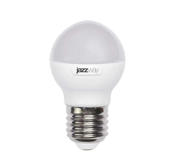 Купить Лампа светодиодная PLED-SP G45 9Вт шар 3000К тепл. бел. E27 820лм 230В JazzWay 2859631A