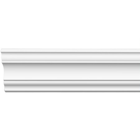 Купить Плинтус потолочный полиуретановый Decomaster 96215 2400х45х45 мм