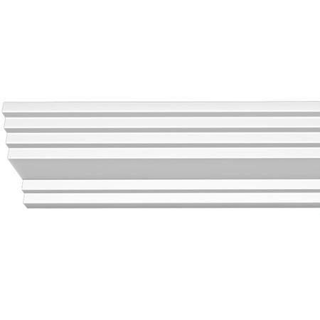 Купить Плинтус потолочный полиуретановый Decomaster 96400 2400х100х60 мм