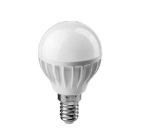 Купить Лампа светодиодная 71 624 OLL-G45-8-230-2.7K-E14 8Вт шар 2700К тепл. бел. E14 560лм 176-264В ОНЛАЙТ 71624
