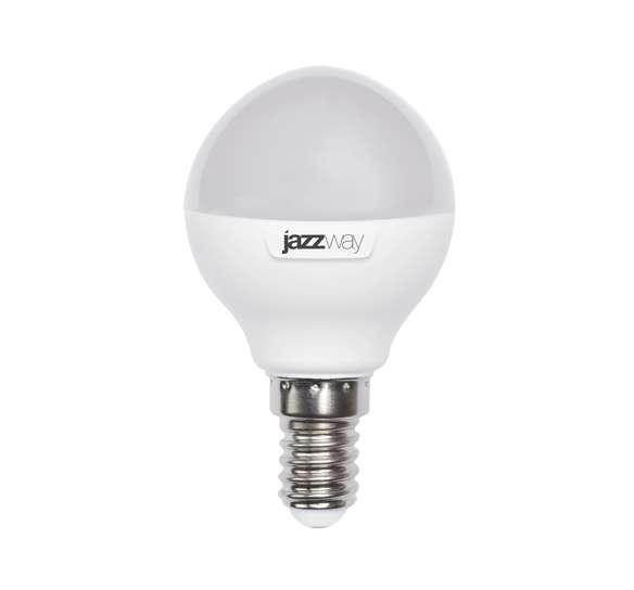 Купить Лампа светодиодная PLED-SP G45 9Вт шар 3000К тепл. бел. E14 820лм 230В JazzWay 2859570A
