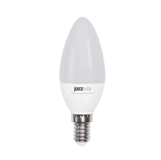 Купить Лампа светодиодная PLED-SP C37 9Вт свеча 5000К холод. бел. E14 820лм 230В JazzWay 2859488A