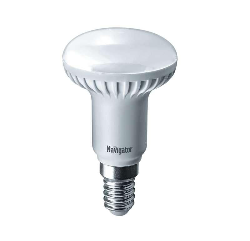 Купить Лампа светодиодная 94 136 NLL-R50-5-230-4K-E14 5Вт 4000К бел. E14 425лм 220-240В Navigator 94136