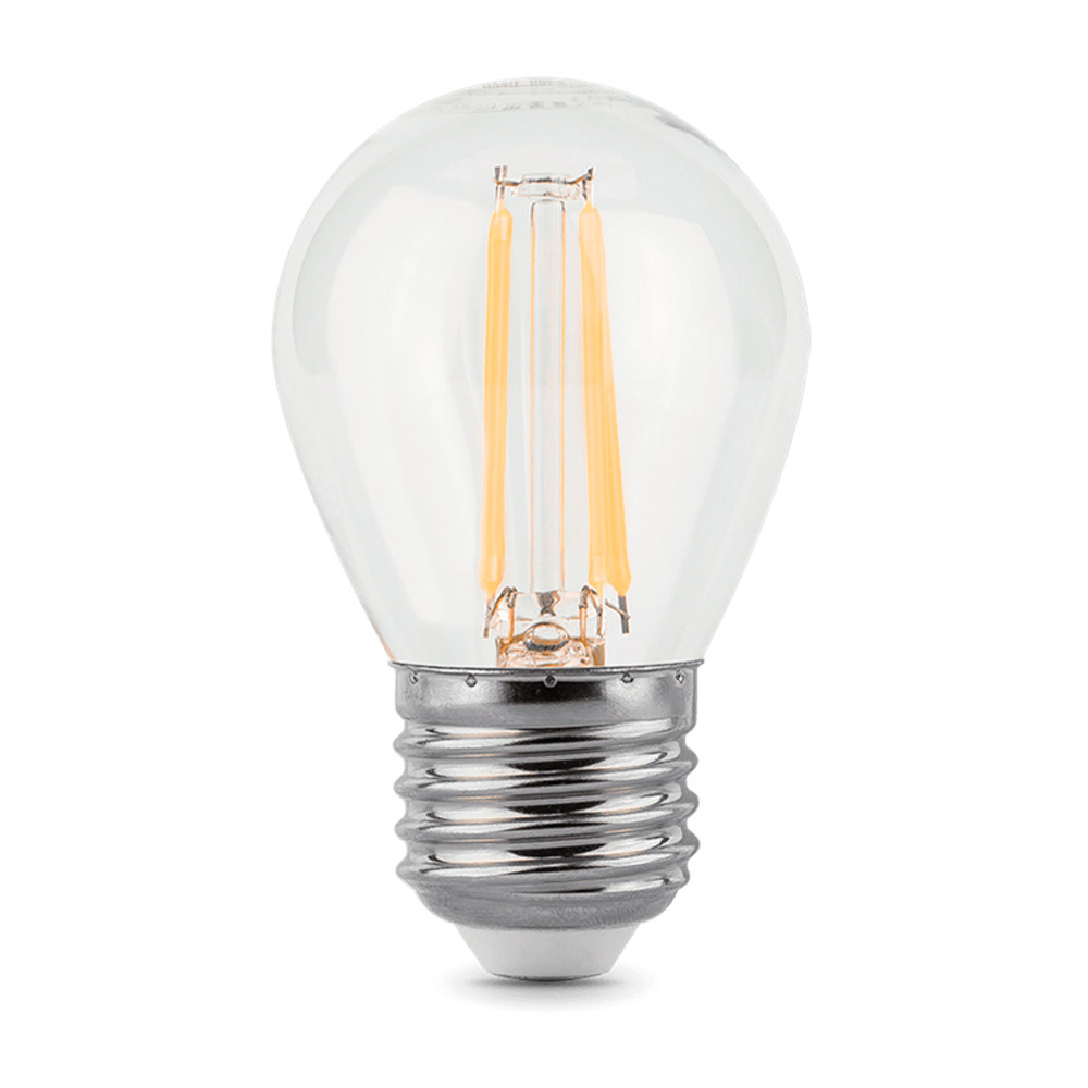 

Лампа светодиодная Gauss Filament 5W 420lm 2700К Е27 LED шар