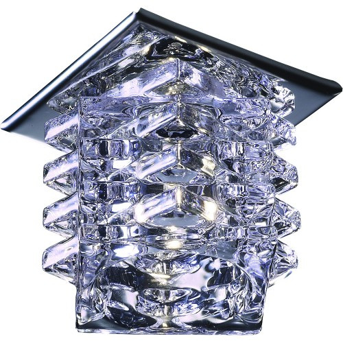 Купить Светильник встраиваемый Novotech Crystal 369375 прозрачный IP20 G4 20W 12V
