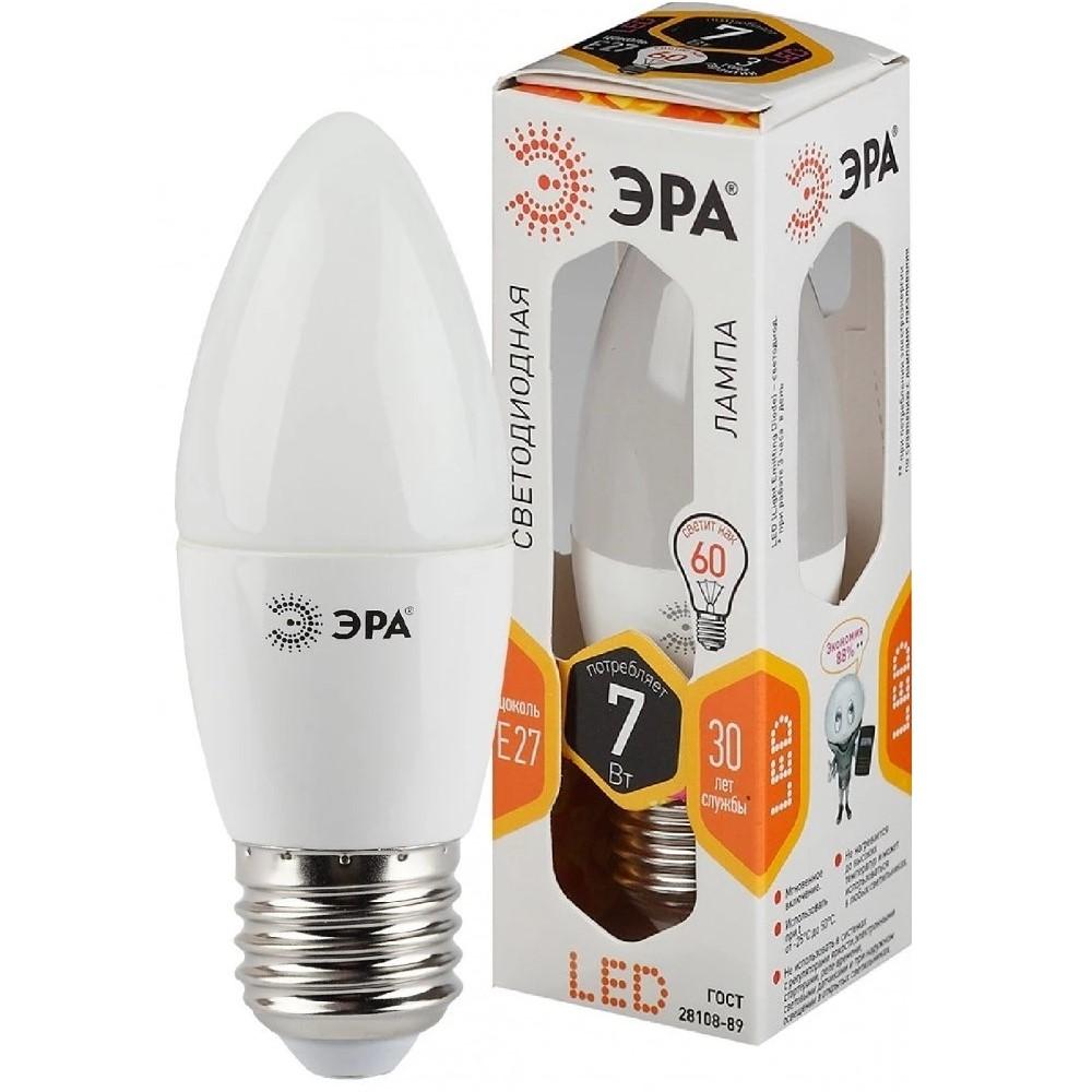 Купить Лампа светодиодная Эра Led B35-7W-827-E27 E27 7W 2700K
