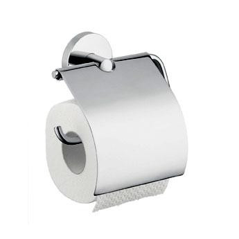 Купить HG 40 523 000 Logis Держатель туалетной бумаги с крышкой