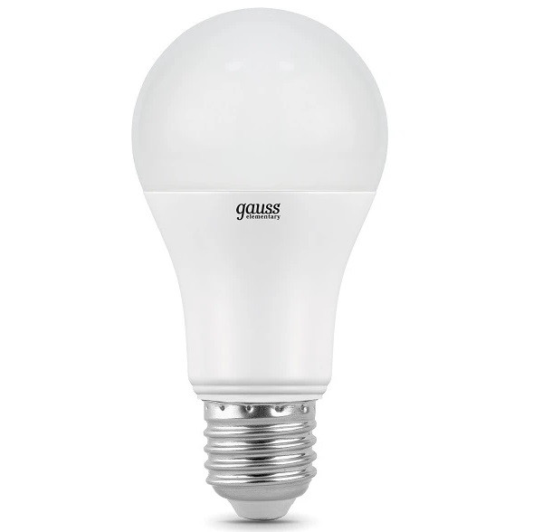 Купить Лампа светодиодная Gauss 23229 Elementary A60 20W E27 4100К
