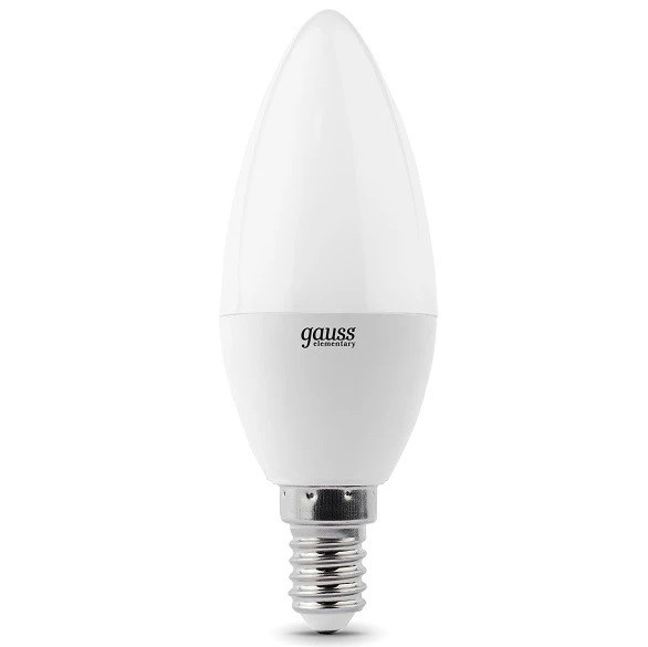 Купить Лампа светодиодная Gauss 33116 Elementary 6W E14 2700K