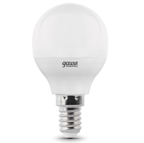Купить Лампа светодиодная Gauss 53116 Elementary 6W E14 2700K