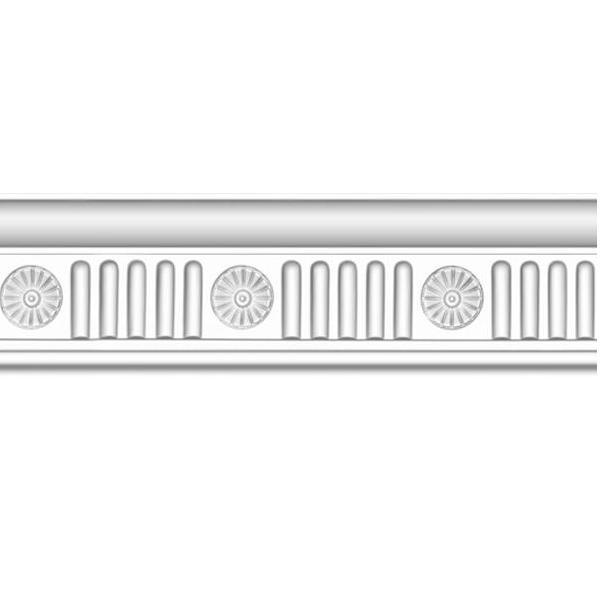 Купить Плинтус потолочный полиуретановый Decomaster DT-88152 2400х110х63 мм
