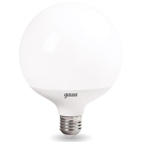Купить Лампа светодиодная Gauss 105102116 G95 E27 16W 3000K