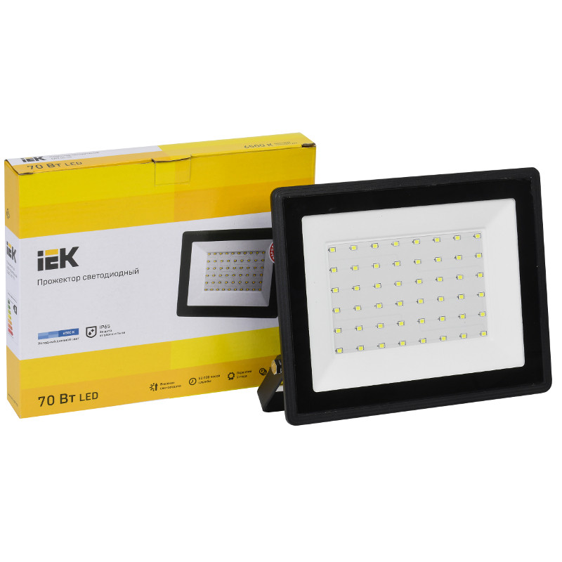 Купить Прожектор светодиодный IEK СДО 06-70 IP65 6500K