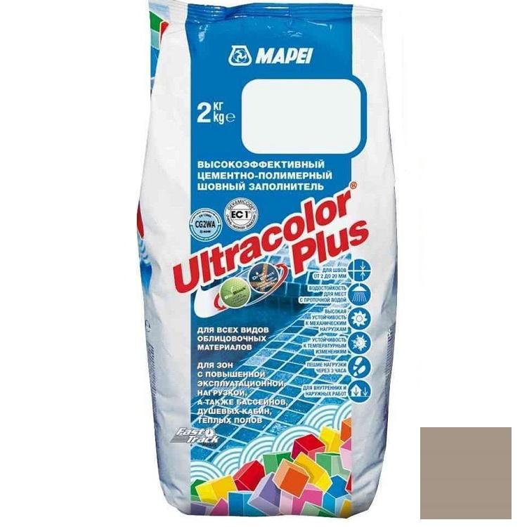 Купить Затирка цементная Mapei Ultracolor Plus №133 песочная 2 кг