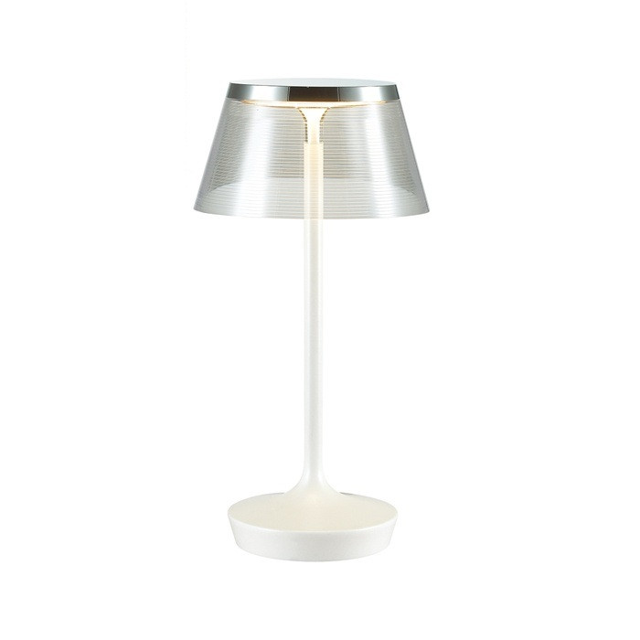 Купить Настольная лампа светодиодная Odeon Light Abel 4108/7TL белый/хром/прозрачный 7W