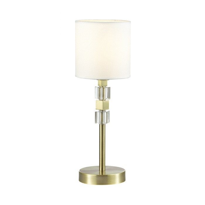 Купить Настольная лампа Odeon Light Pavia 4112/1T бронзовый/белый E27 40W