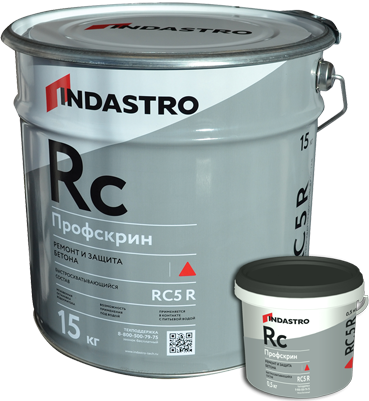 Гидроизоляция гидропломба Indastro Профскрин RC5 R 0,5 кг