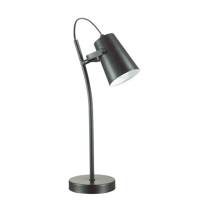 Купить Настольная лампа Lumion Miku 3674/1T черная E14 40W 220V