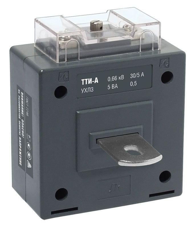 Купить Трансформатор тока ТТИ-А 100/5А кл. точн. 0.5 5В.А IEK ITT10-2-05-0100