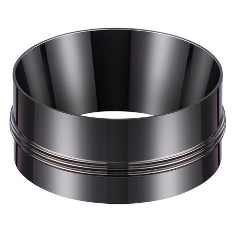 Купить Кольцо декоративное для плафона Novotech Unite 370527 жемчужный черный