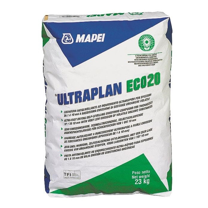 Купить Смесь Mapei Ultraplan Eco 20 самовыравнивающая 23 кг