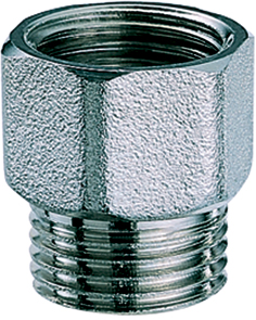 

Ниппель латунный 1/2"х1/2" резьба внутренная-наружная