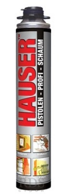 Hauser Pro, 750 мл, Пена монтажная профессиональная всесезонная