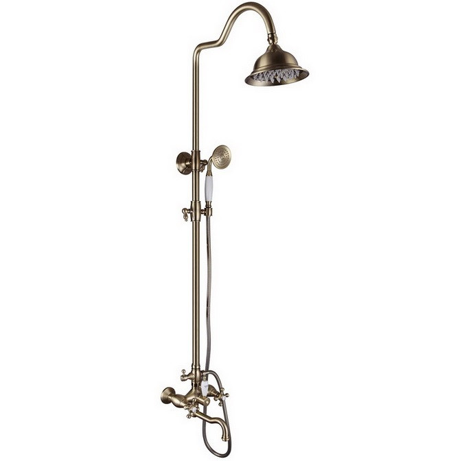 

Стойка душевая Timo Nelson SX-1291/02 antique, Бронзовый