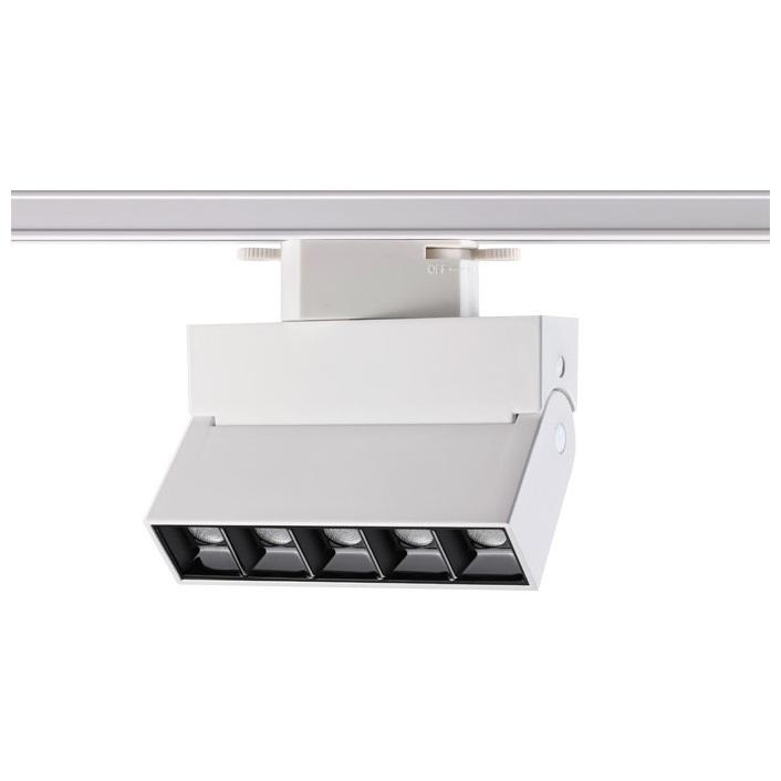 

Светильник трековый светодиодный Novotech Eos 357843 NT18 080 белый/черный 13W 110-265V