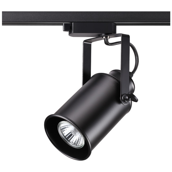 

Светильник трековый Novotech Pipe 370410 NT19 185 черный 50W 220V