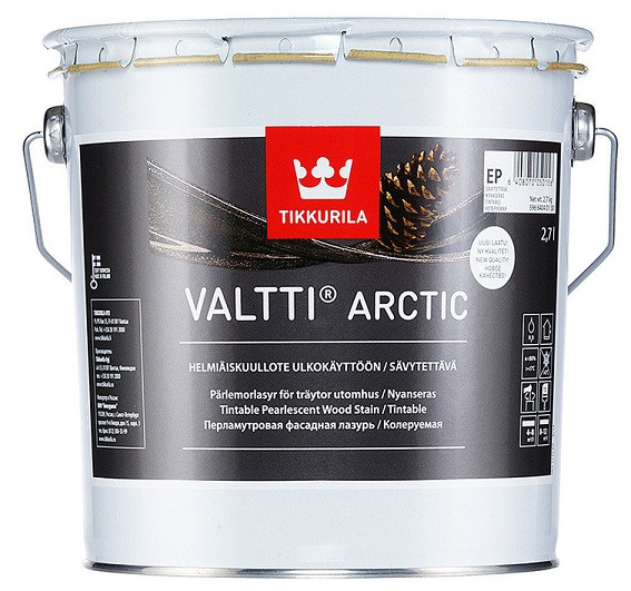 Купить Лазурь фасадная Tikkurila Valtti Arctic EP 2,7 л