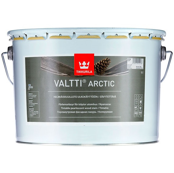 Купить Лазурь фасадная Tikkurila Valtti Arctic EP 9 л
