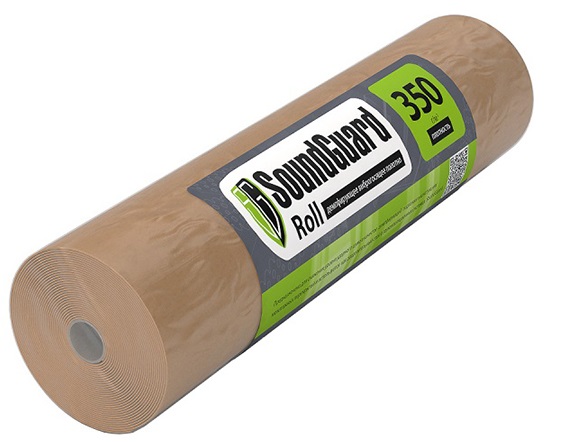 SoundGuard Roll 3.5 мм, 1x15 м, Подложка демпферная рулон
