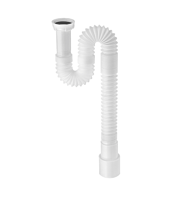 

Сифон для раковины WIRQUIN PRO 30718002 1 1/4"х40/50 с гибким соединением без выпуска