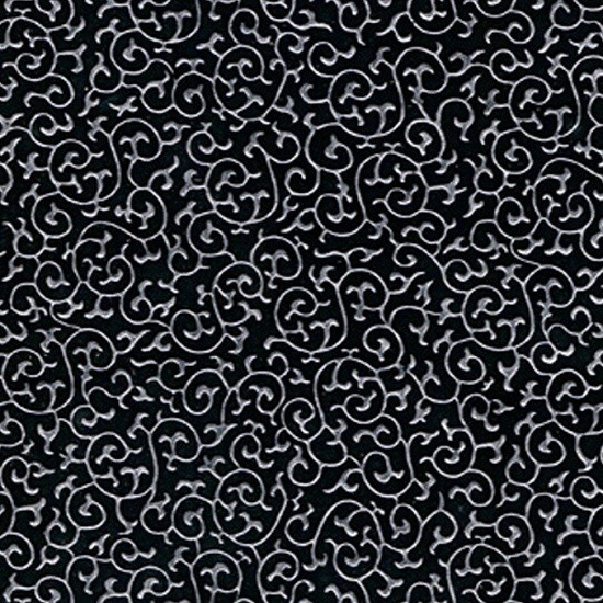 Декоративная панель МДФ Deco Лоза черный и серебро 104 2800х640 мм