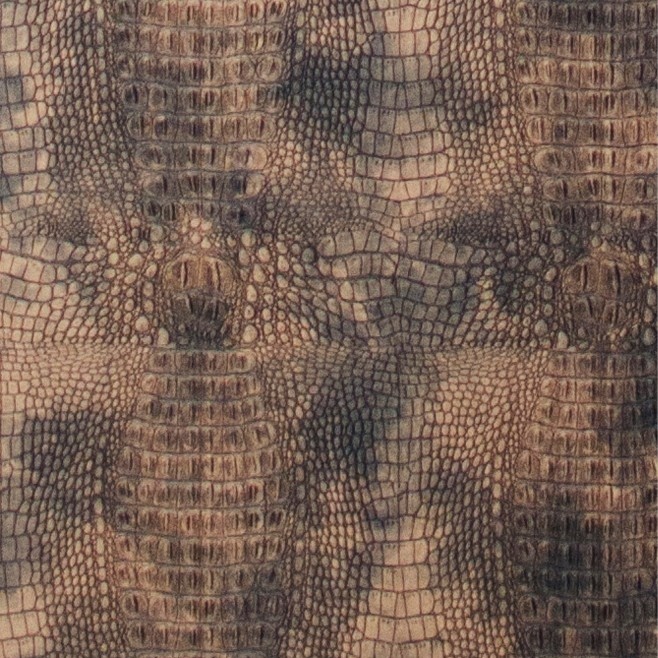 Декоративная панель МДФ Deco Крокодил коричневый 125 2800х1000 мм
