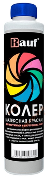 

Rauf 0.75 л, Колер-краска (красная), Красный