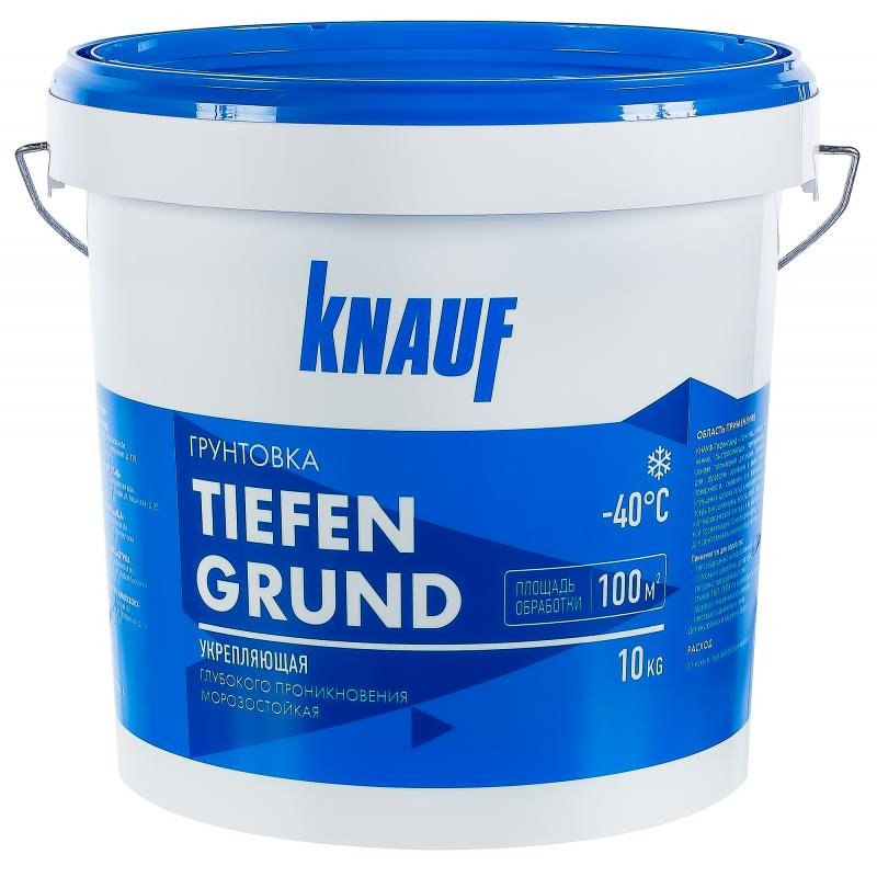 Купить Грунтовка Knauf Тифенгрунд морозостойкая 10 кг