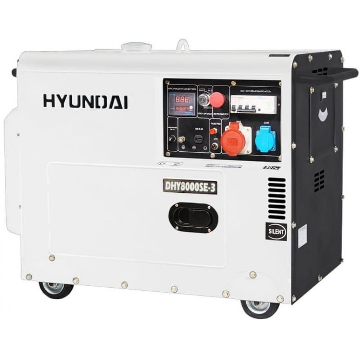 

Дизельный генератор Hyundai DHY 8000SE-3